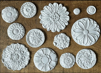 IOD Rosettes Decor Mould