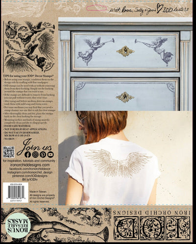 IOD Heavenly Christmas Decor Stamp
