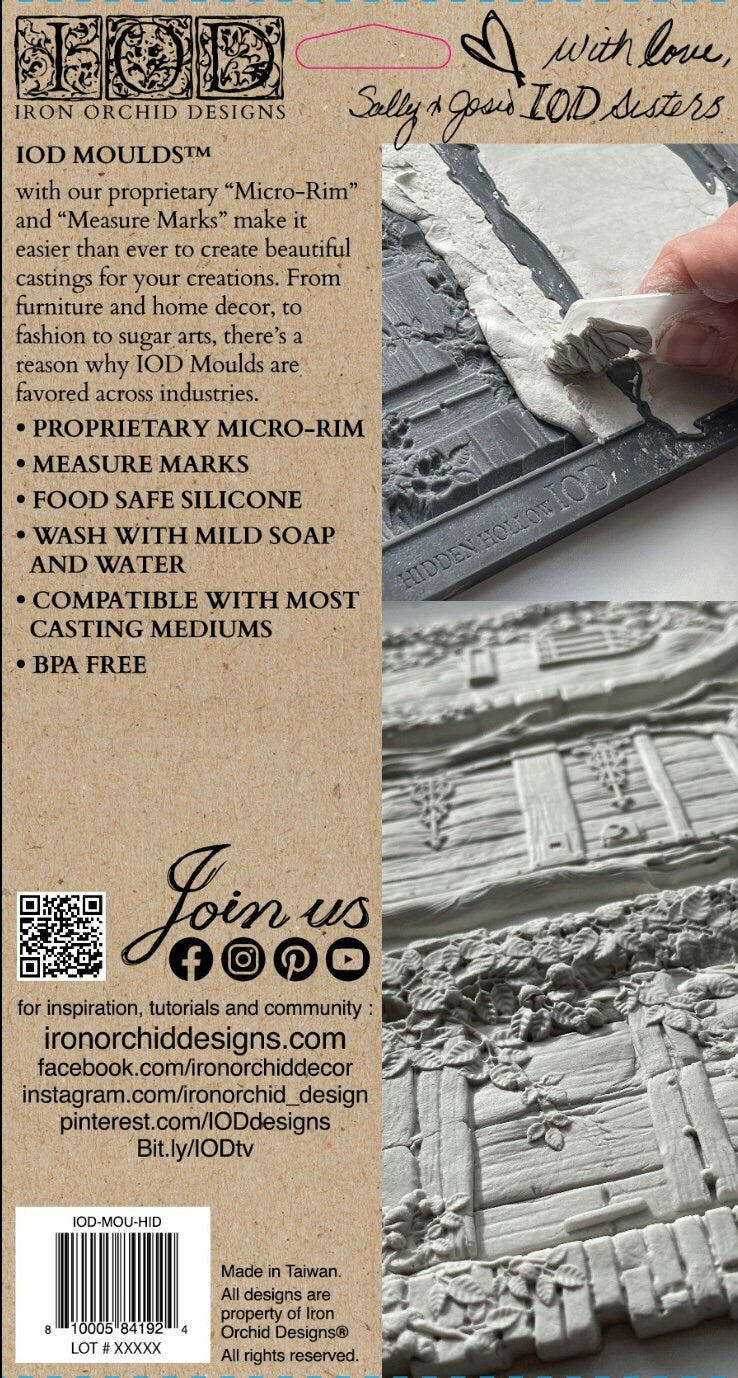 IOD Hidden Hollow Decor Mould