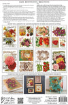 IOD Seed Catalouge Rub On Transfer Sheet