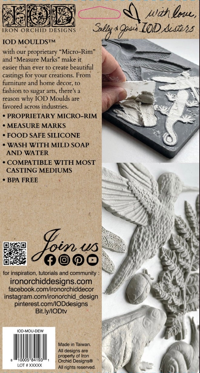 IOD Dewdrop Pond Decor Mould