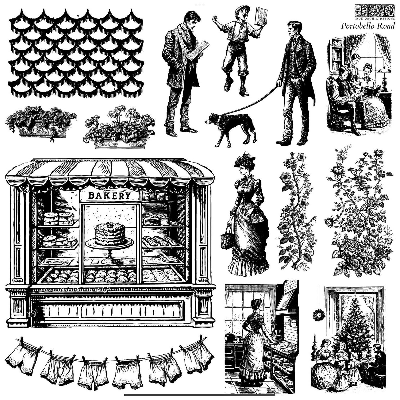 IOD Portobello Road Decor Stamp