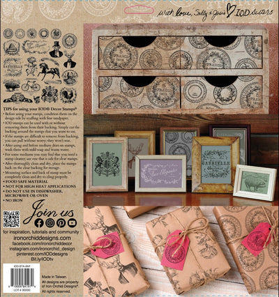 IOD Antiquities Decor Stamp