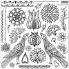IOD Pennsylvania Folk Decor Stamp