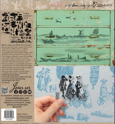 IOD Rural Scenes Decor Stamp