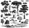 IOD Rural Scenes Decor Stamp