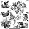 IOD La Campagne Decor Stamp
