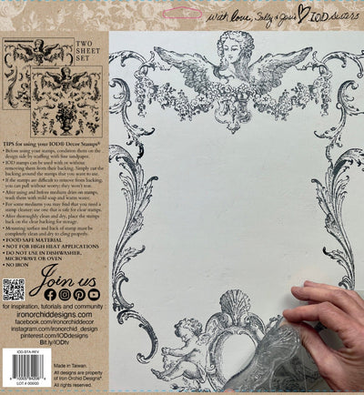 IOD Reverie Decor Stamp
