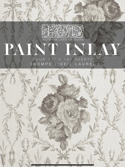 IOD Trompe L’oeil Paint Inlay Sheet