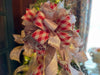 The Princess Pink & Rose Gold Christmas Tree Topper Bow