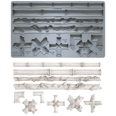 IOD Faux Bois Decor Mould