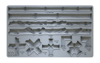 IOD Faux Bois Decor Mould