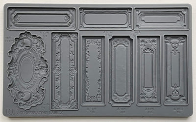 IOD Conservatory Labels Decor Mould
