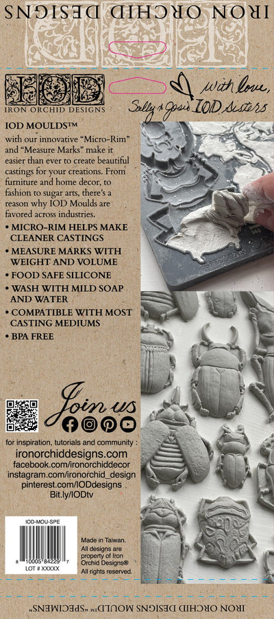 IOD Specimens Decor Mould