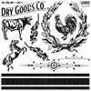 IOD Mercantile Decor Stamp