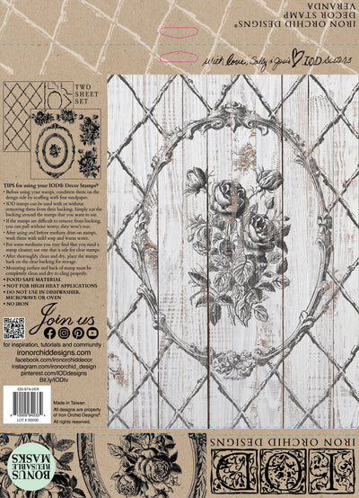 IOD Veranda Decor Stamp