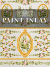 IOD Petite Fleur Pink Paint Inlay Sheet