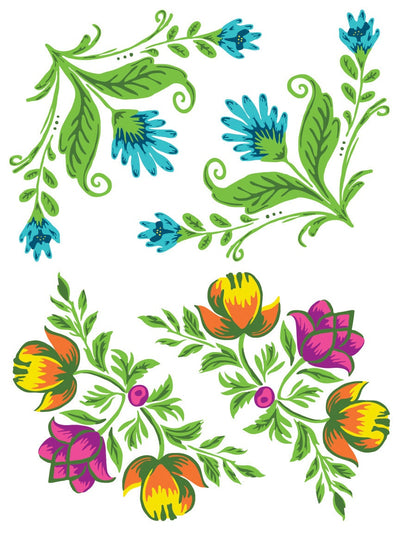 IOD Vida Flora Inlay Sheet