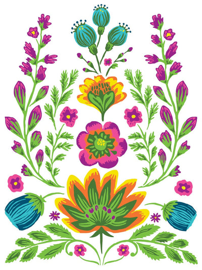 IOD Vida Flora Inlay Sheet