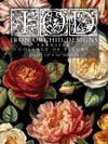IOD Collage De Fleurs Rub On Transfer Sheet