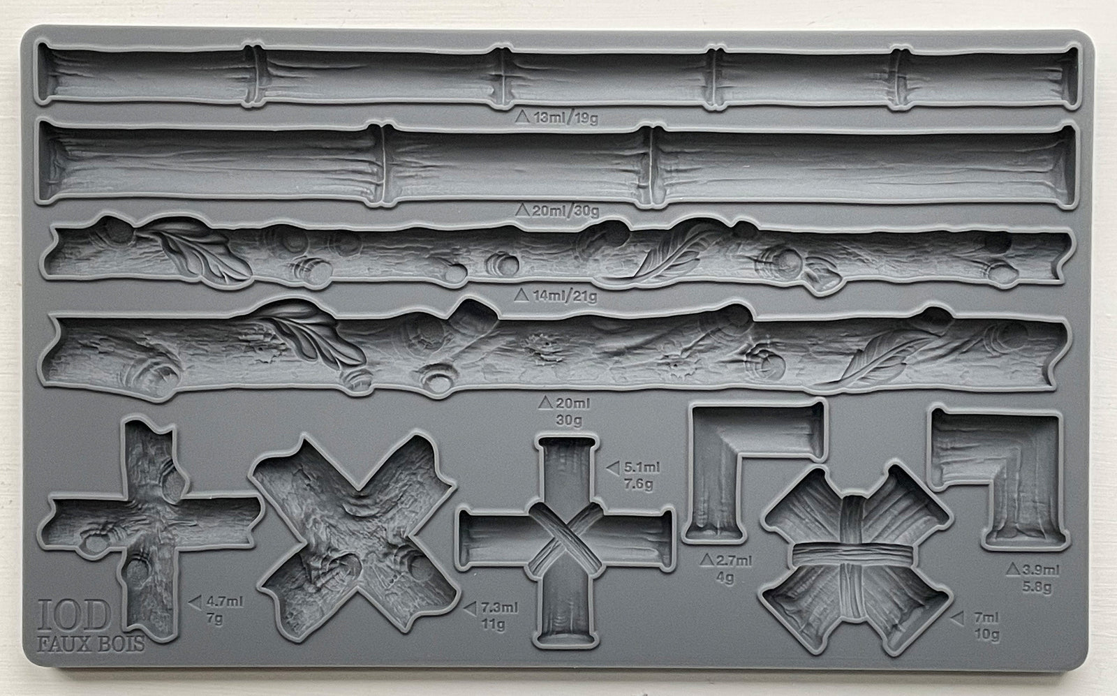 IOD Faux Bois Decor Mould