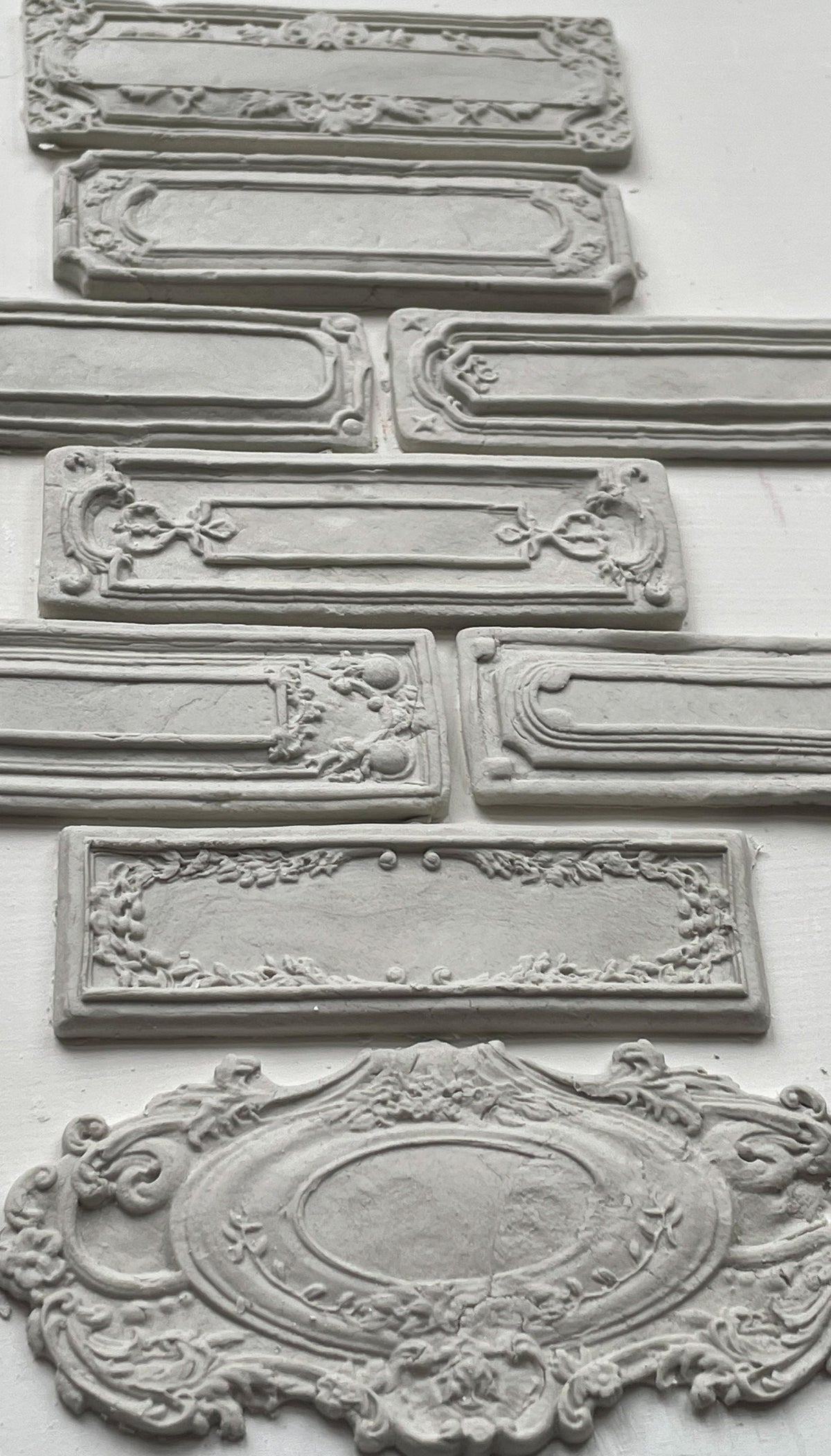 IOD Conservatory Labels Decor Mould