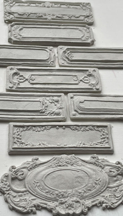 IOD Conservatory Labels Decor Mould