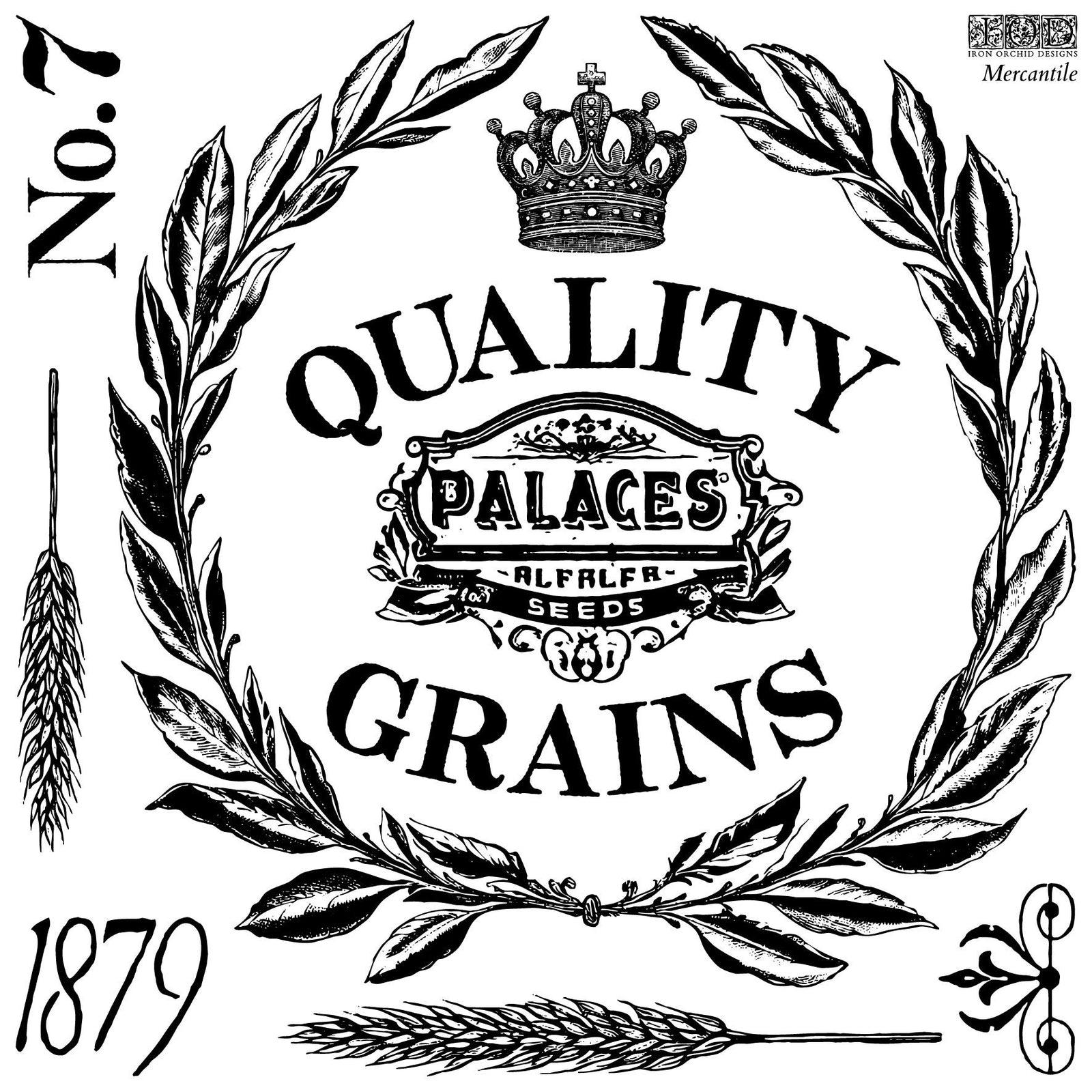 IOD Mercantile Decor Stamp