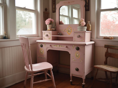 IOD Petite Fleur Pink Paint Inlay Sheet