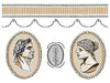 IOD Classical Cameos Inlay Sheet