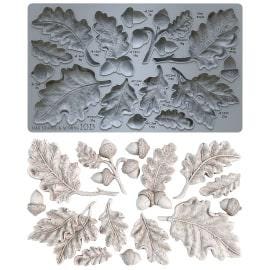 IOD Oak Leaves & Acorns Decor Mould, Casting mould for crafts, craft supply, soap mold, resin mold, French country mold, candy mold,