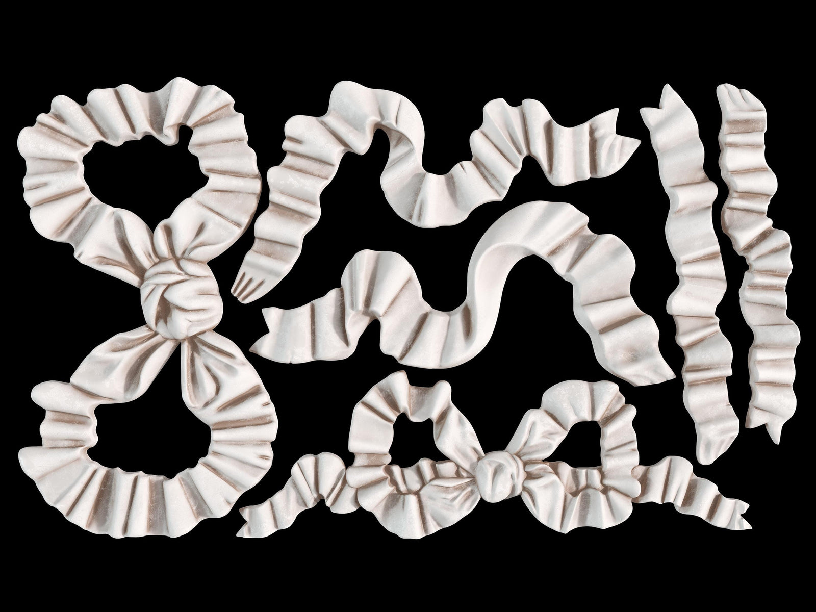 IOD Bows Decor Mould