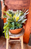 The Kiera Succulent Centerpiece For Dining Table, spring Summer arrangement, year round centerpiece, farmhouse decor, rustic decor