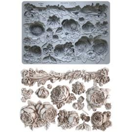 IOD Felicite Decor Mould, Flower Casting mould for crafts, craft supply, soap mold, resin mold, French country mold, candy mold,