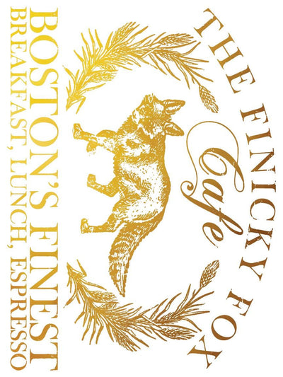 IOD Curated Signage Gilded Foil Rub On Transfer Sheet