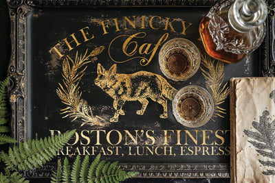 IOD Gilded Foil Rub-On Transfer Sheet: Curated Signage Designs