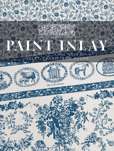 IOD Delft Traditions Paint Inlay Sheet