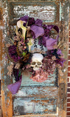 The Claudia Gothic Halloween Wreath For Front Door