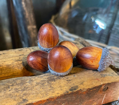 Faux Oakwood Acorns