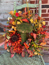 The Marigold Cottage Fall Wreath For Front Door