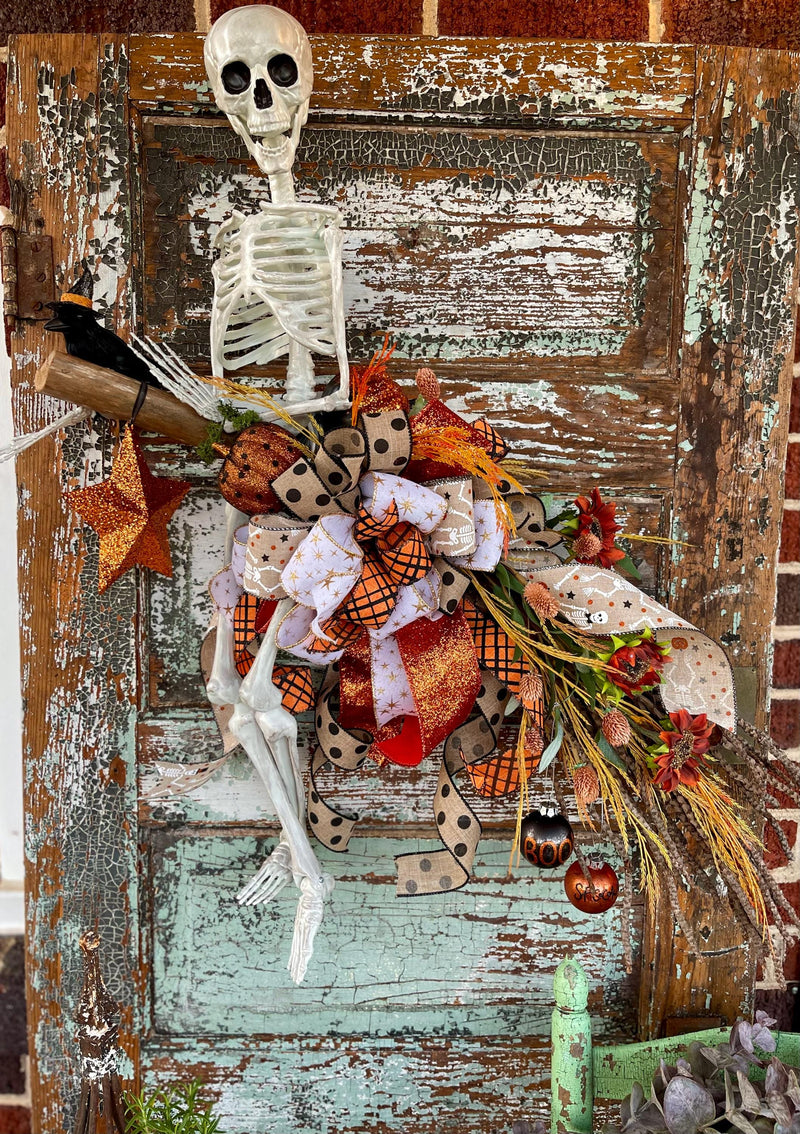 The Morgana Fall Halloween Door Swag