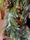 The Shane Faux Snowy Mixed Pine Drop pick