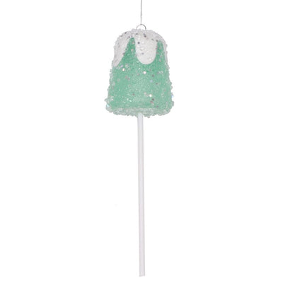 Glitter Gumdrop Christmas ornament