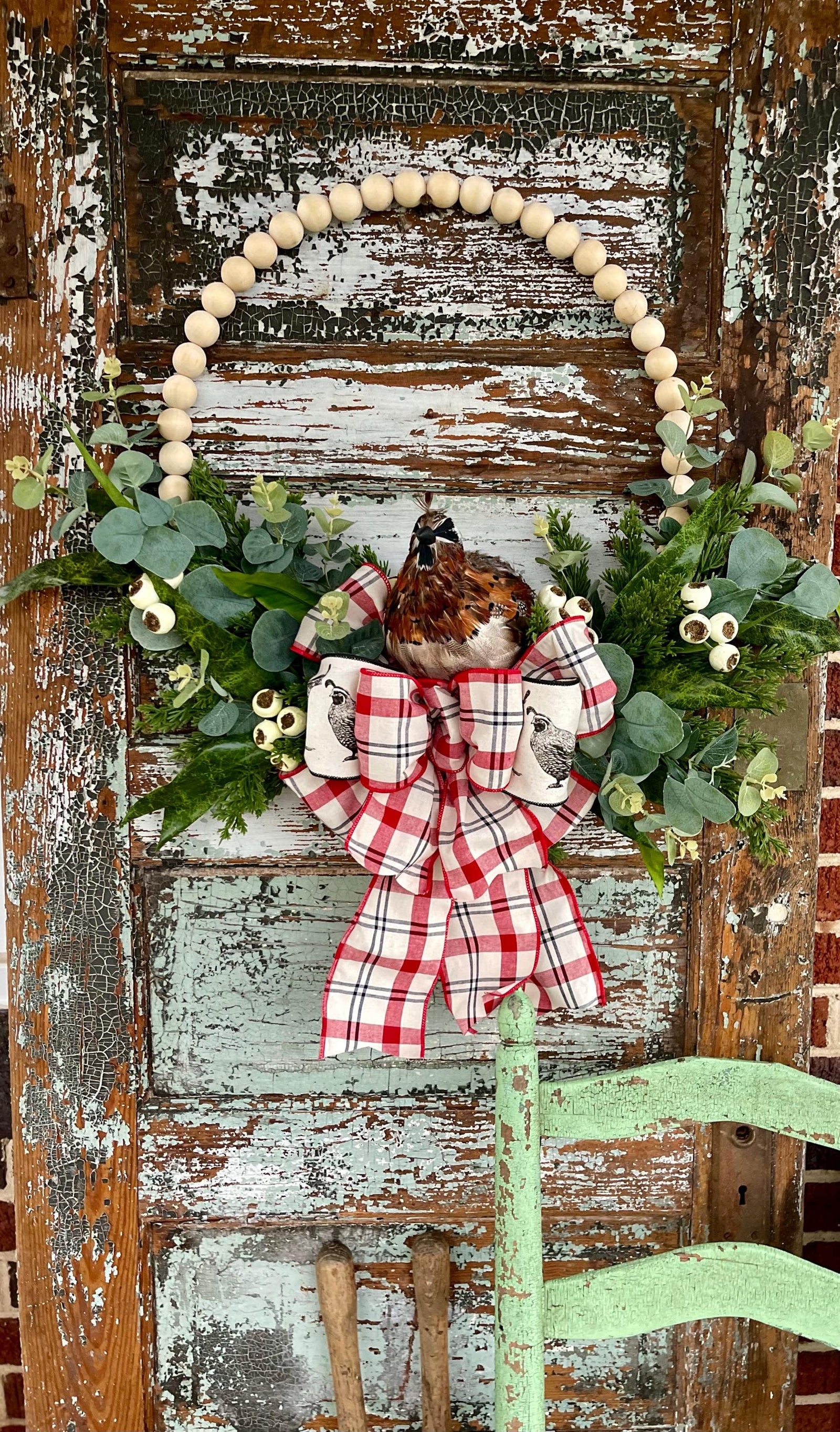 Holden Quail Wreath
