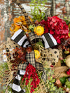 The Eliza Cottage Fall Wreath For Front Door