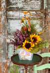 The Cara Fall Rustic Centerpiece For Table