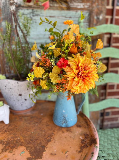 Faux Wildflower Arrangement