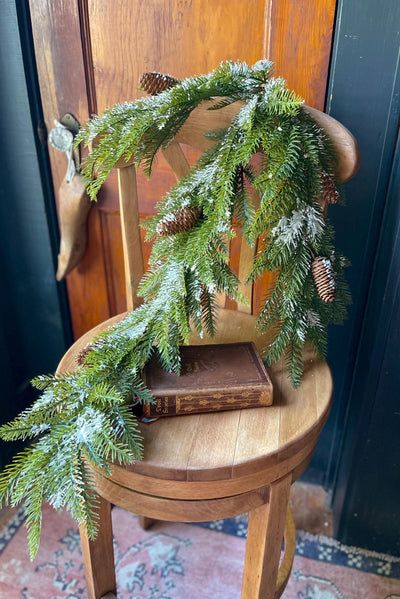 Artificial Pine Tear Drop Swag