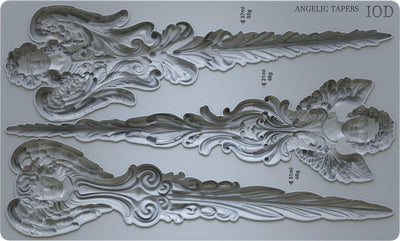 IOD Angelic Tapers Holiday Decor Mould, jewelry Casting mould, finial mold, craft supply, soap mold, resin mold, Ornament mould, candy mold,