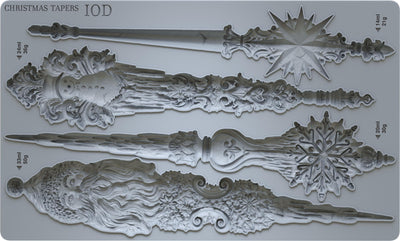 IOD Christmas Tapers Decor Mould